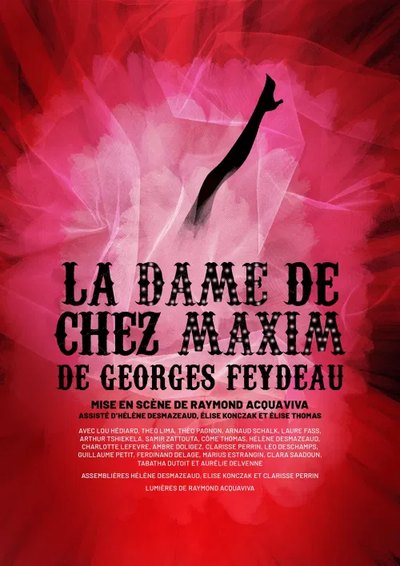 Affiche — La Dame de chez Maxim